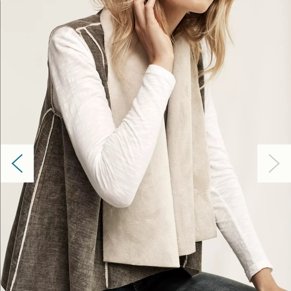 Anthropologie Kady Sherpa Vest - Picture 2 of 10
